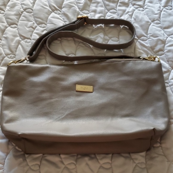 BCBG Paris Grey Crossbody Bag - Picture 3 of 5